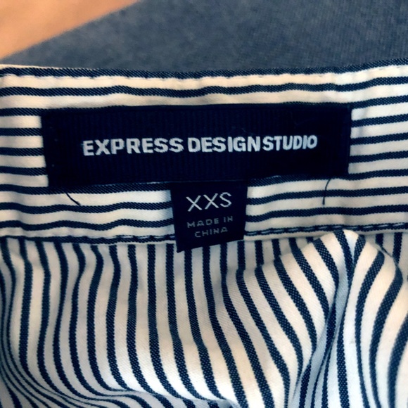 NWOT Express Design Studio Striped Sleeveless Top - Picture 3 of 4